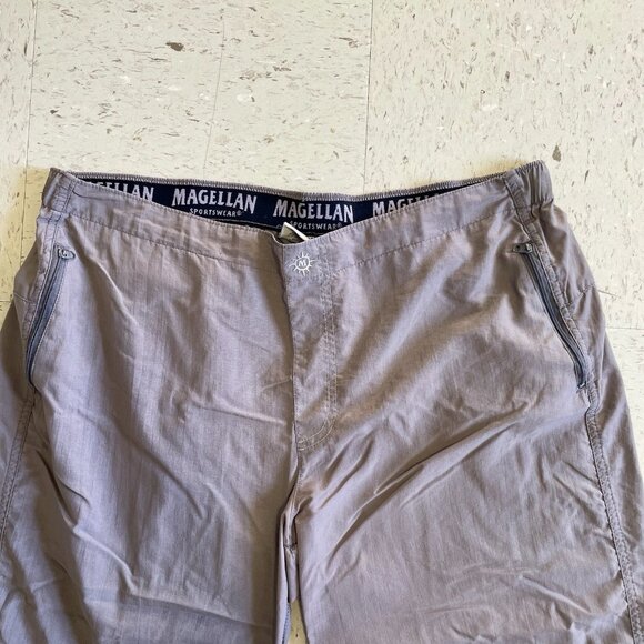 Magellan Sportswear Women’s Mocha Cargo Capri Pants Size X-Large - Picture 2 of 7